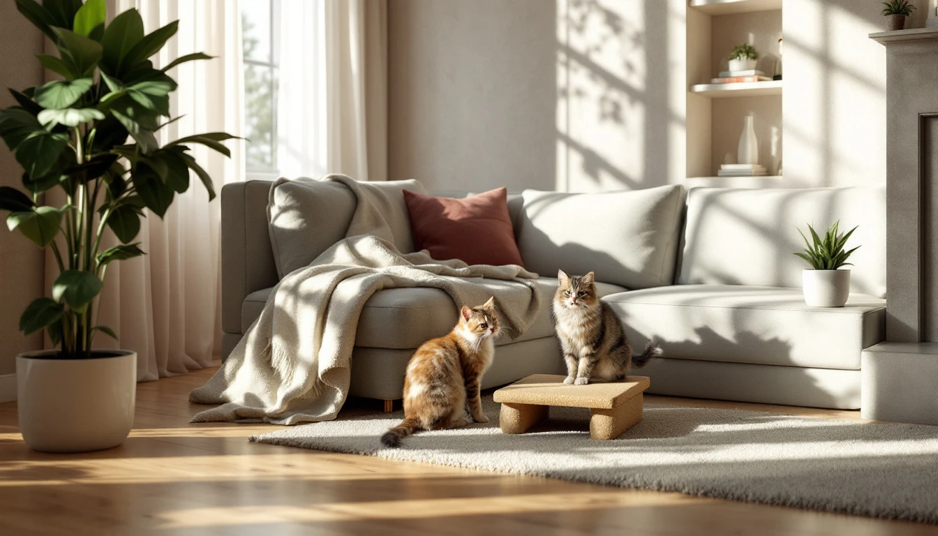 Astuces Pour Eviter Les Griffures De Son Chat Sur Les Murs Et Les Meubles