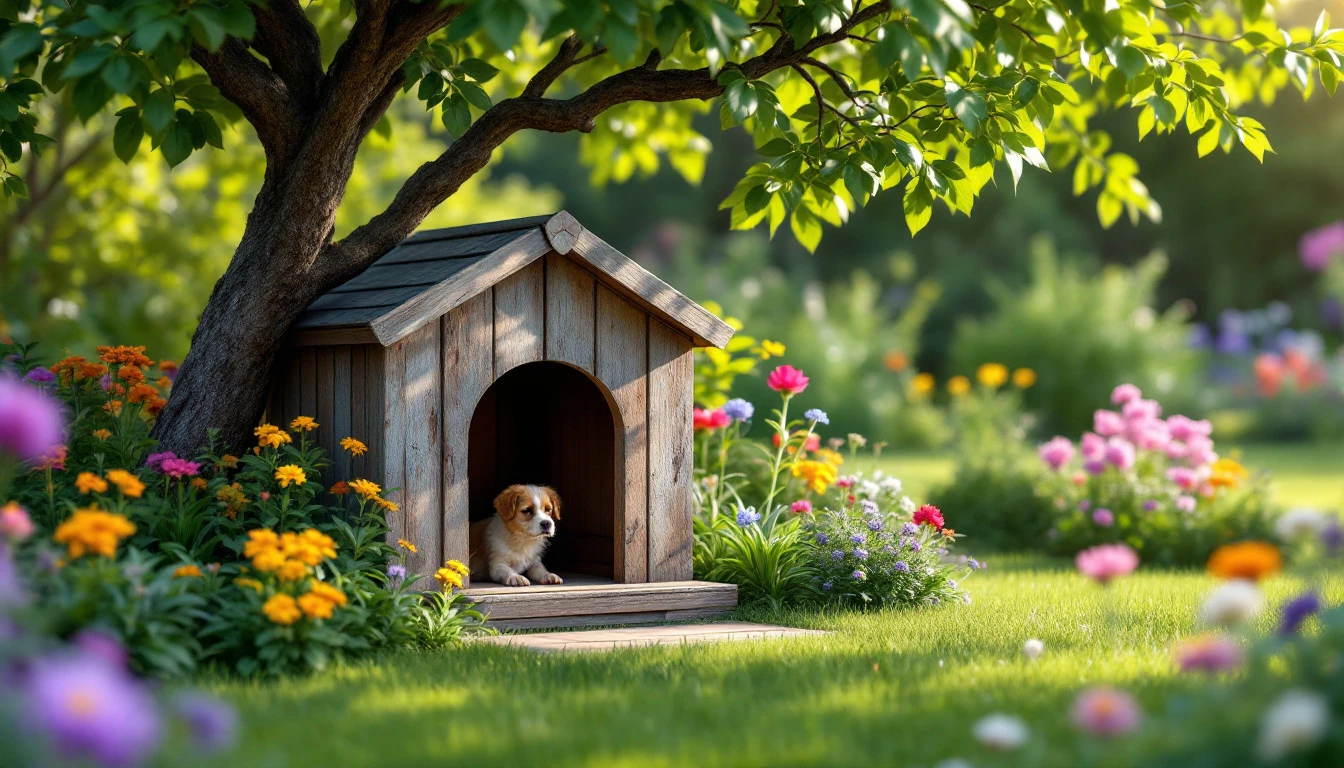 Ou Installer La Niche Du Chien Dans Le Jardin Conseils Pratiques Pour Un Emplacement Ideal