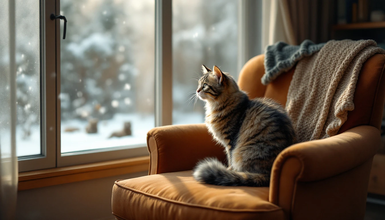 Pourquoi Mon Chat Deprime Pendant Lhiver Et Comment Lui Remonter Le Moral